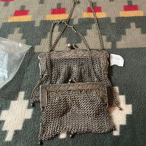 1920s metal vintage purse